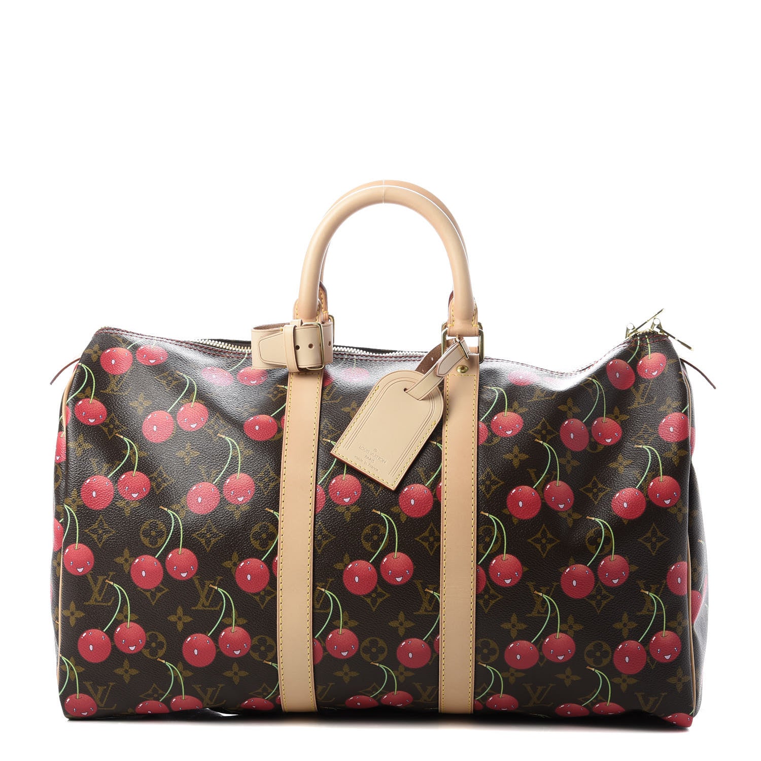 Louis Vuitton Monogram Cerises Keepall 45 1 of 8