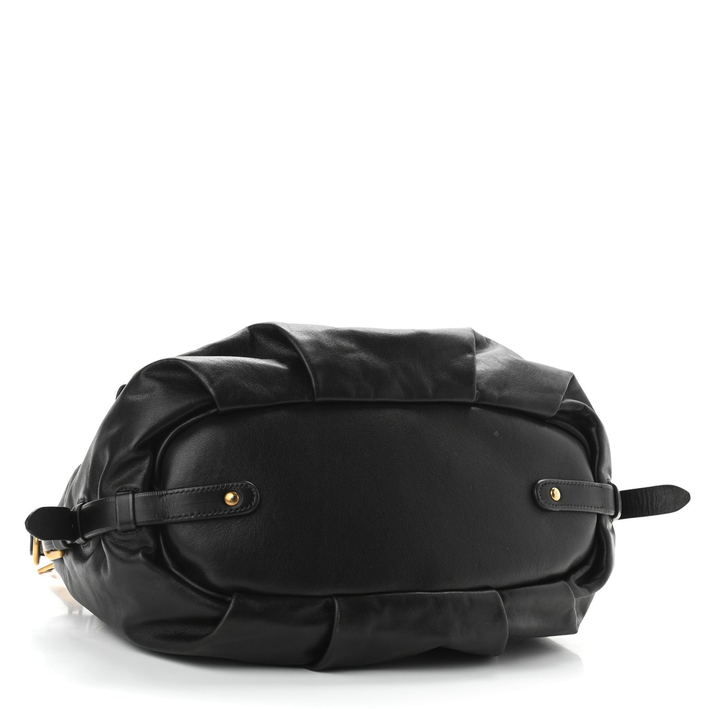 Vitello Soft Shopping Satchel Black