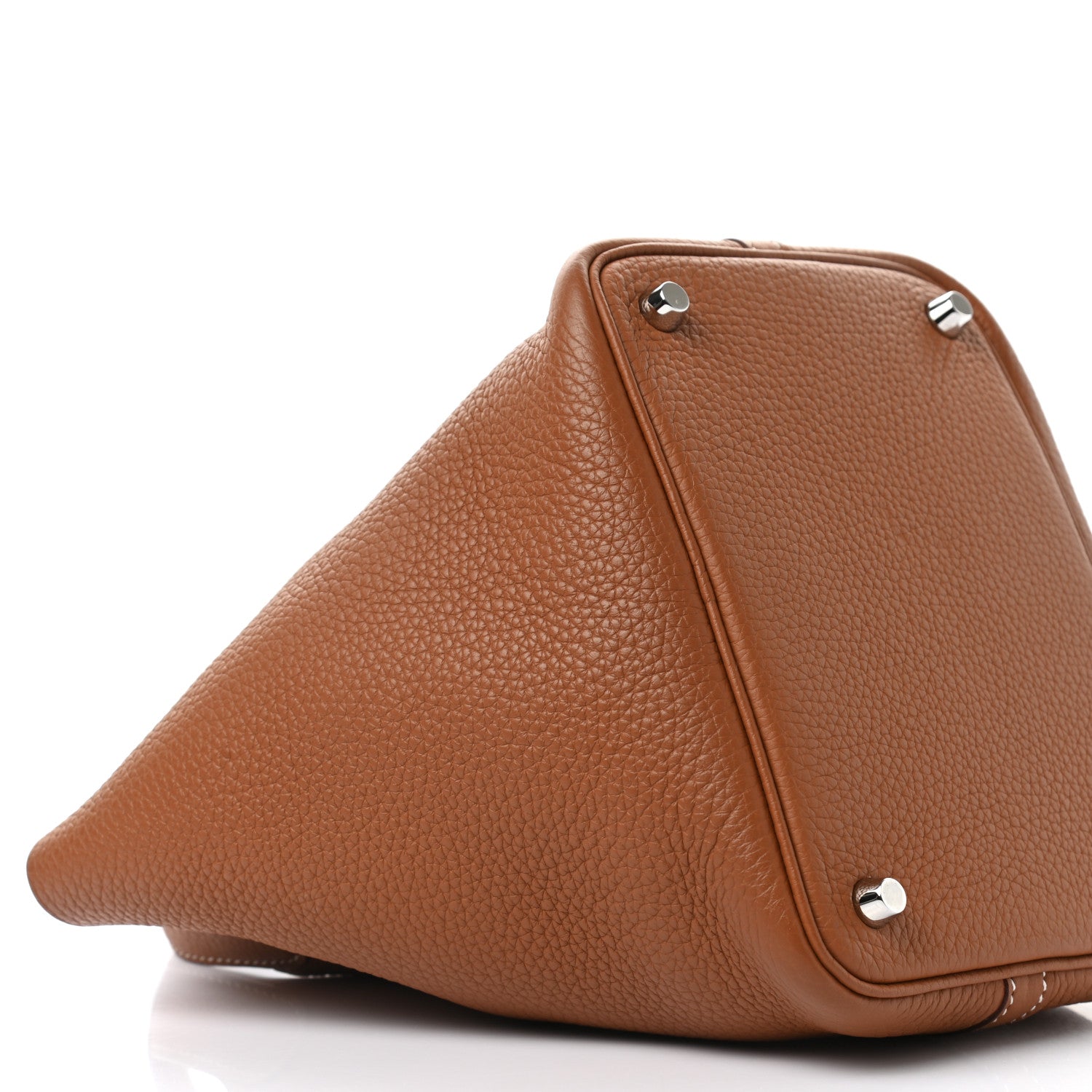 Hermes Taurillon Clemence Picotin Lock 18 PM Gold 8 of 9