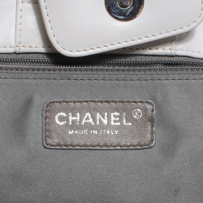 Chanel Leather Modern Chain Flap White 6 of 8