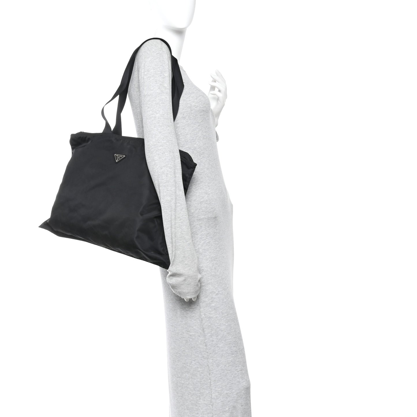 Tessuto Nylon Tote Black
