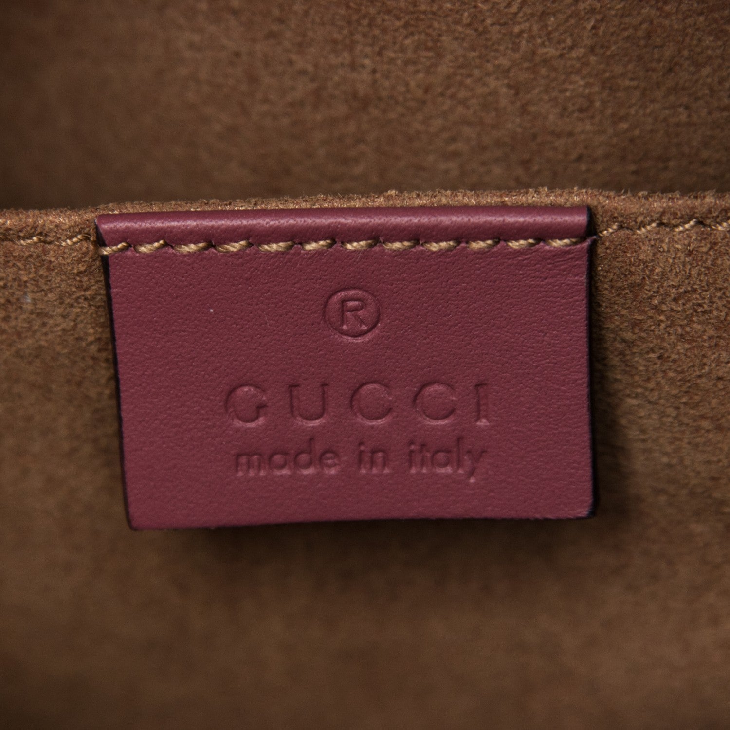 Gucci GG Supreme Monogram Blooms Mini Chain Shoulder Bag Beige Multicolor Dry Rose 6 of 7