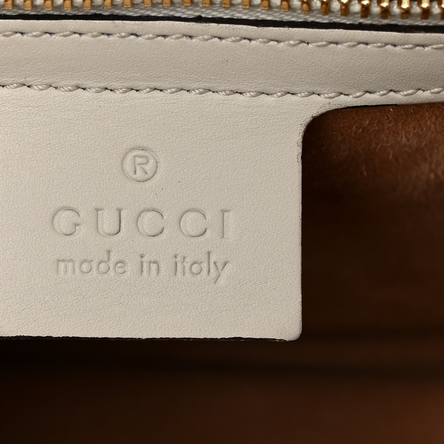 Gucci Calfskin Small Sylvie Shoulder Bag Off White 6 of 14