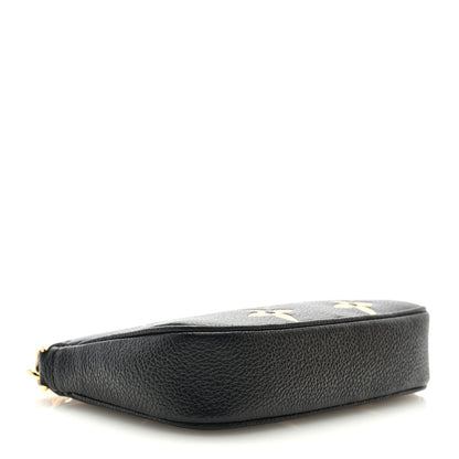 Louis Vuitton Empreinte Monogram Giant Mini Pochette Accessories Black 4 of 9