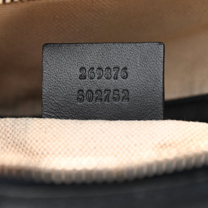 Gucci Monogram Vintage Web Small Boston Navy 7 of 12