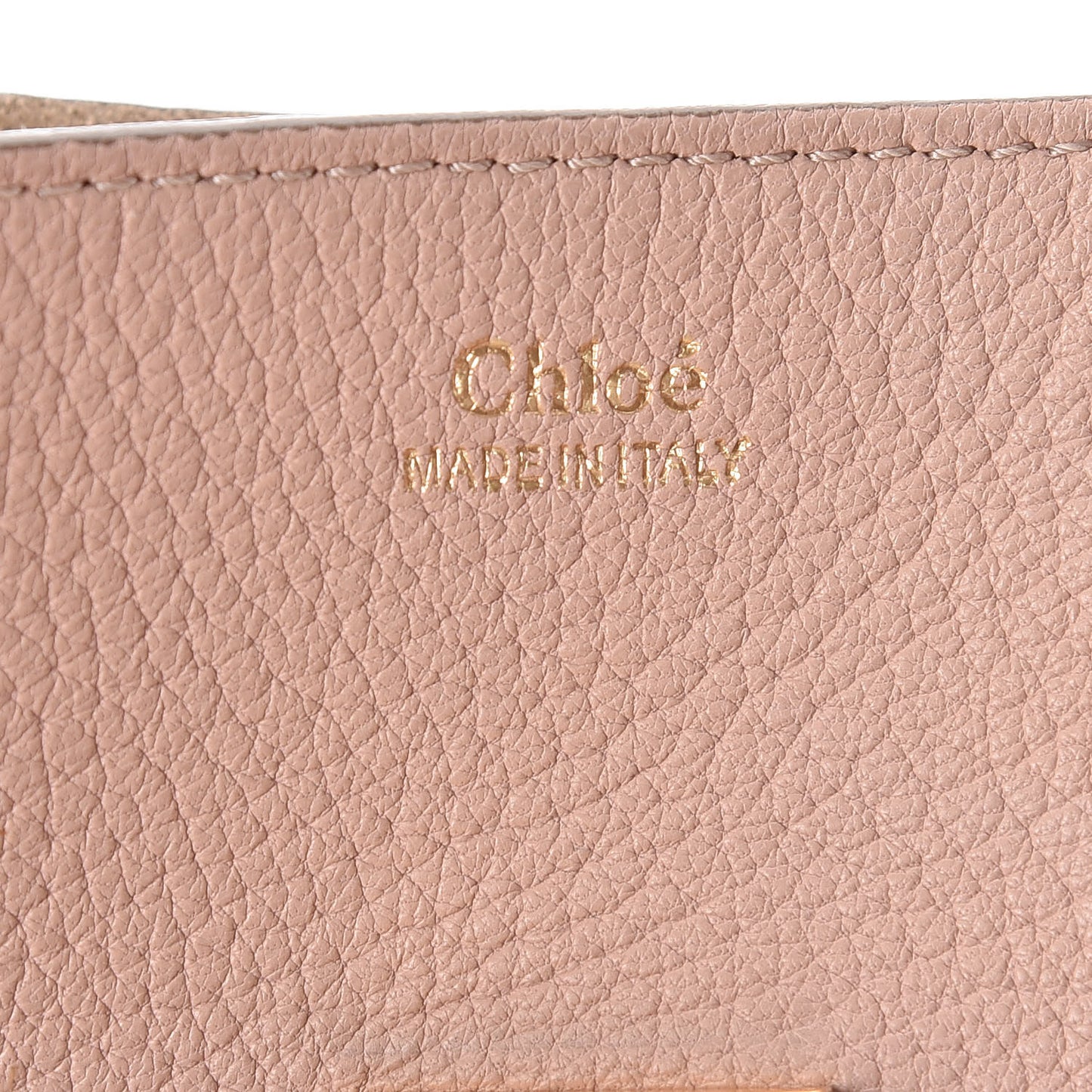Grained Lambskin Mini Drew Shoulder Bag Cement Pink