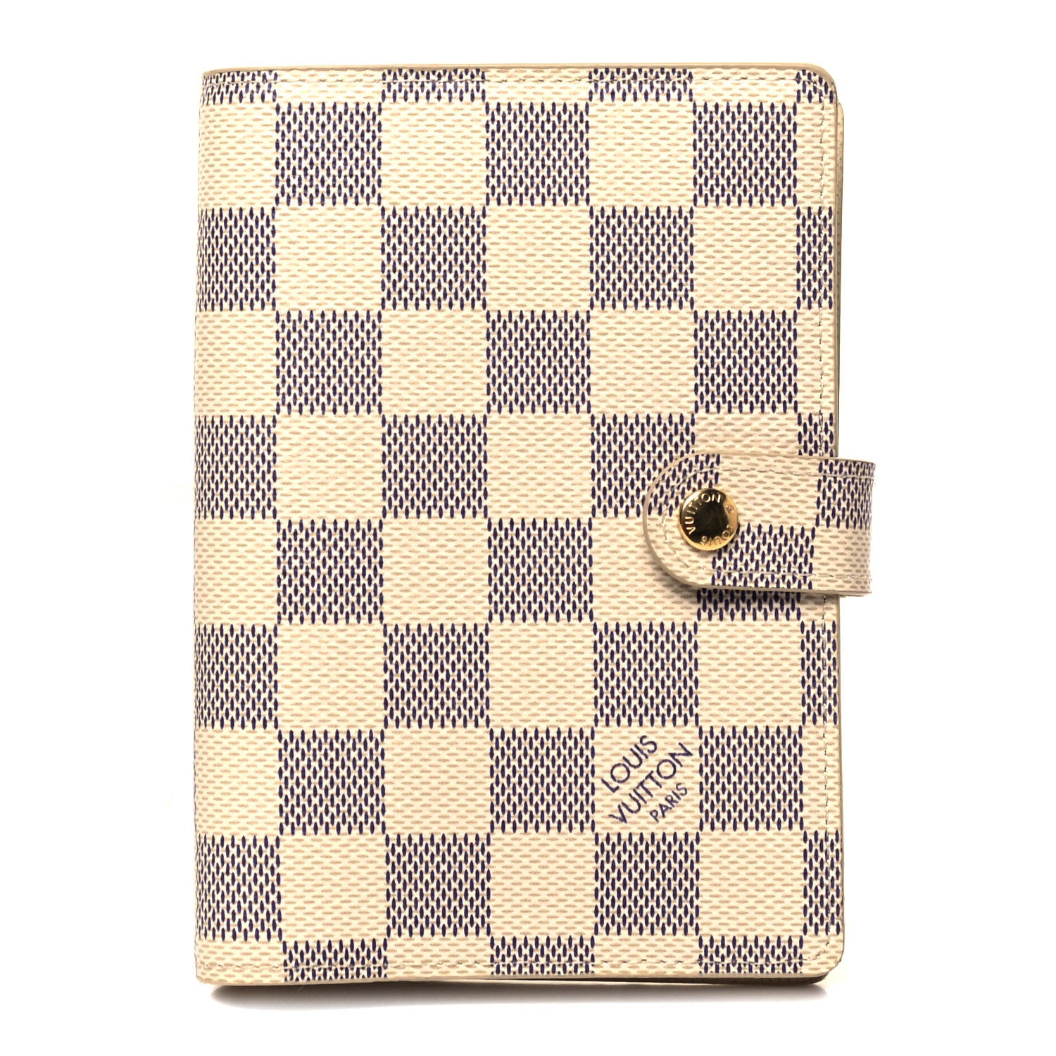 Louis Vuitton Damier Azur Small Ring Agenda Cover 1 of 9