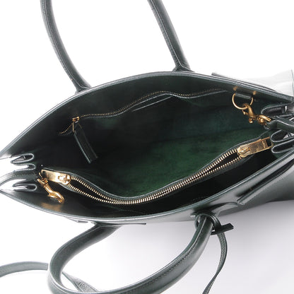 Saint Laurent Calfskin Small Sac De Jour Dark Green 6 of 16