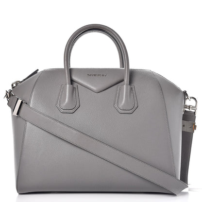 Givenchy Sugar Goatskin Medium Antigona Pearl Grey 1 of 14