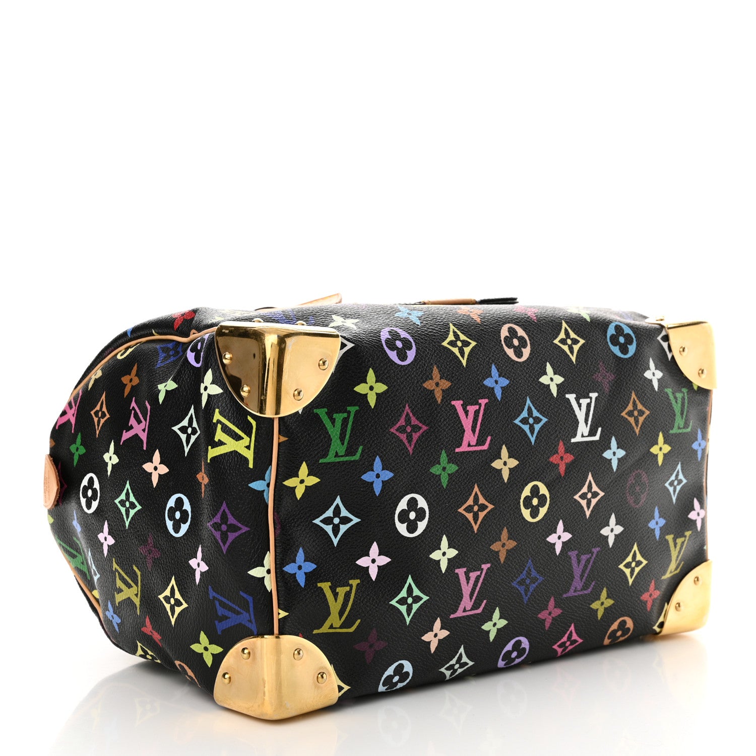 Louis Vuitton Monogram Multicolor Speedy 30 Black 4 of 11