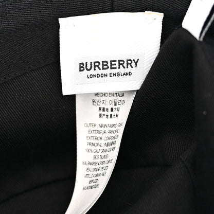 Burberry Calfskin Woven Check Bucket Hat M Archive Beige 8 of 8