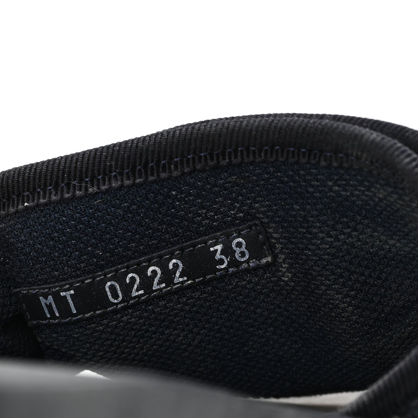 Nylon Oblique Dio(r)evolution Slide Sandals 38 Deep Blue