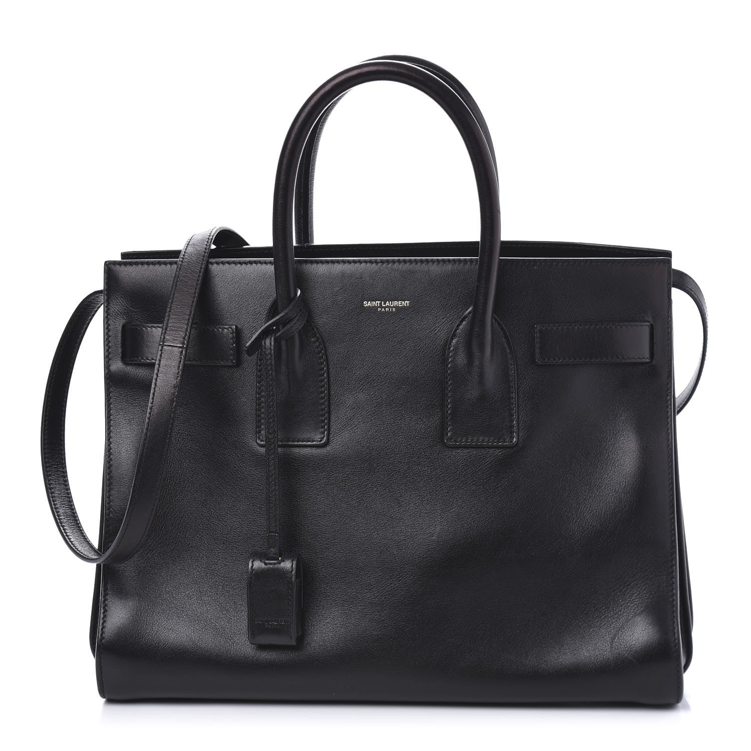 Saint Laurent Calfskin Small Sac De Jour Black 1 of 10