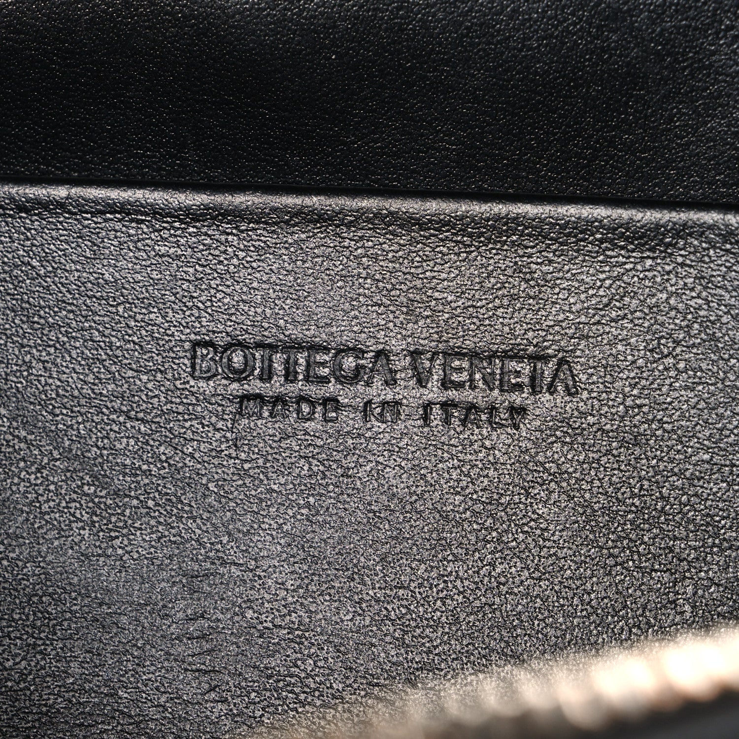 Bottega Veneta Calfskin Intrecciato Bang Bang Vanity Case Black 6 of 11