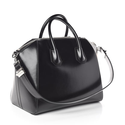 Givenchy Shiny Lord Calfskin Medium Antigona Black 3 of 8