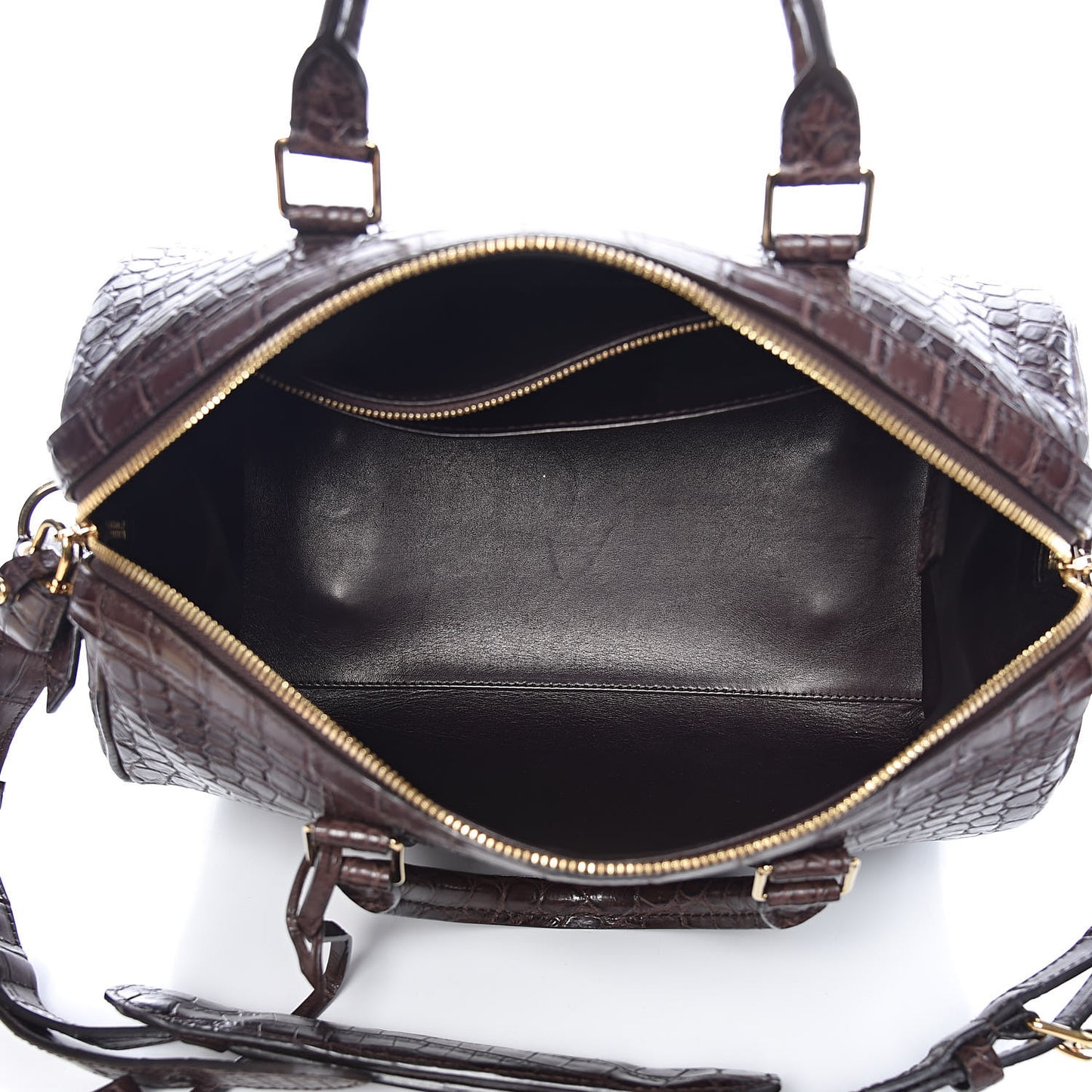 Matte Alligator SC Bag PM Chocolate