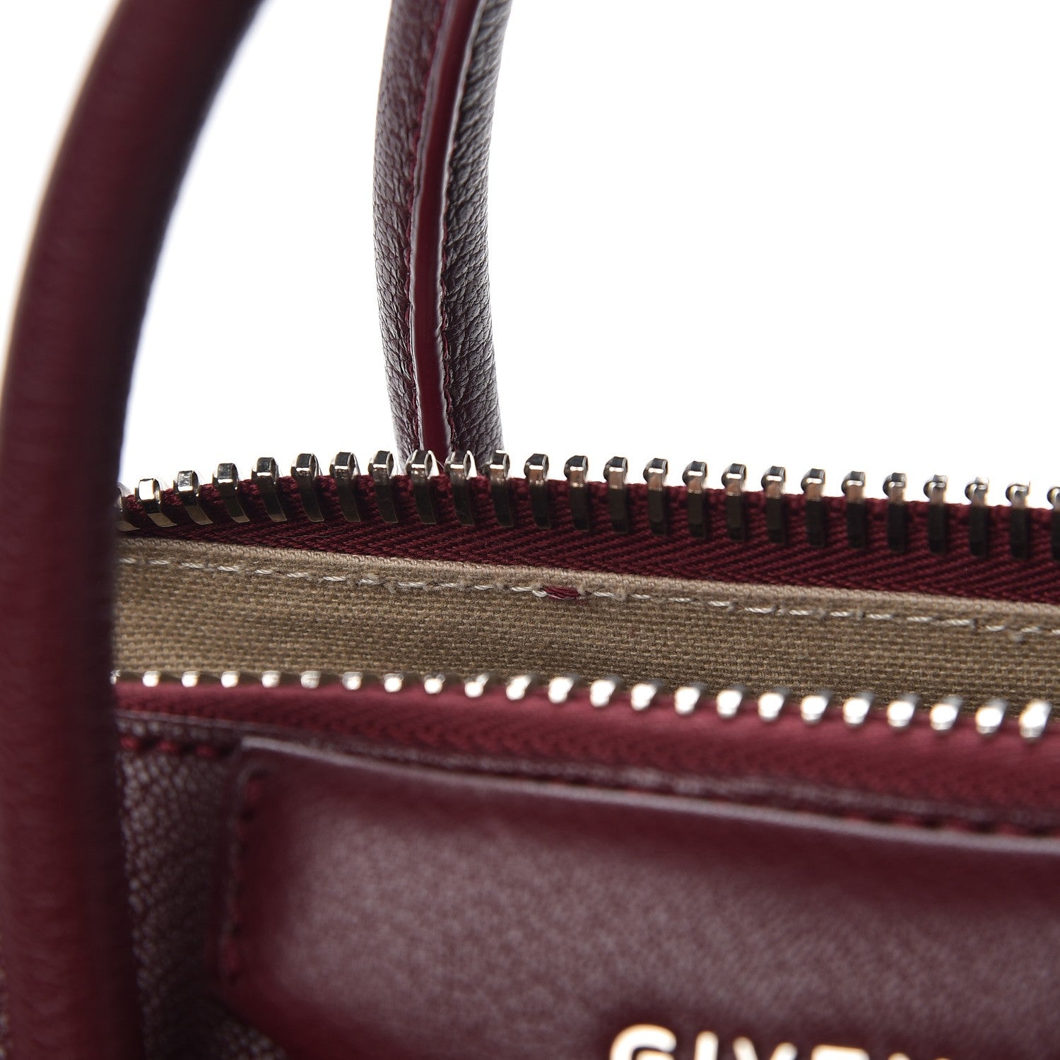 Givenchy Sugar Goatskin Small Antigona Oxblood 11 of 11