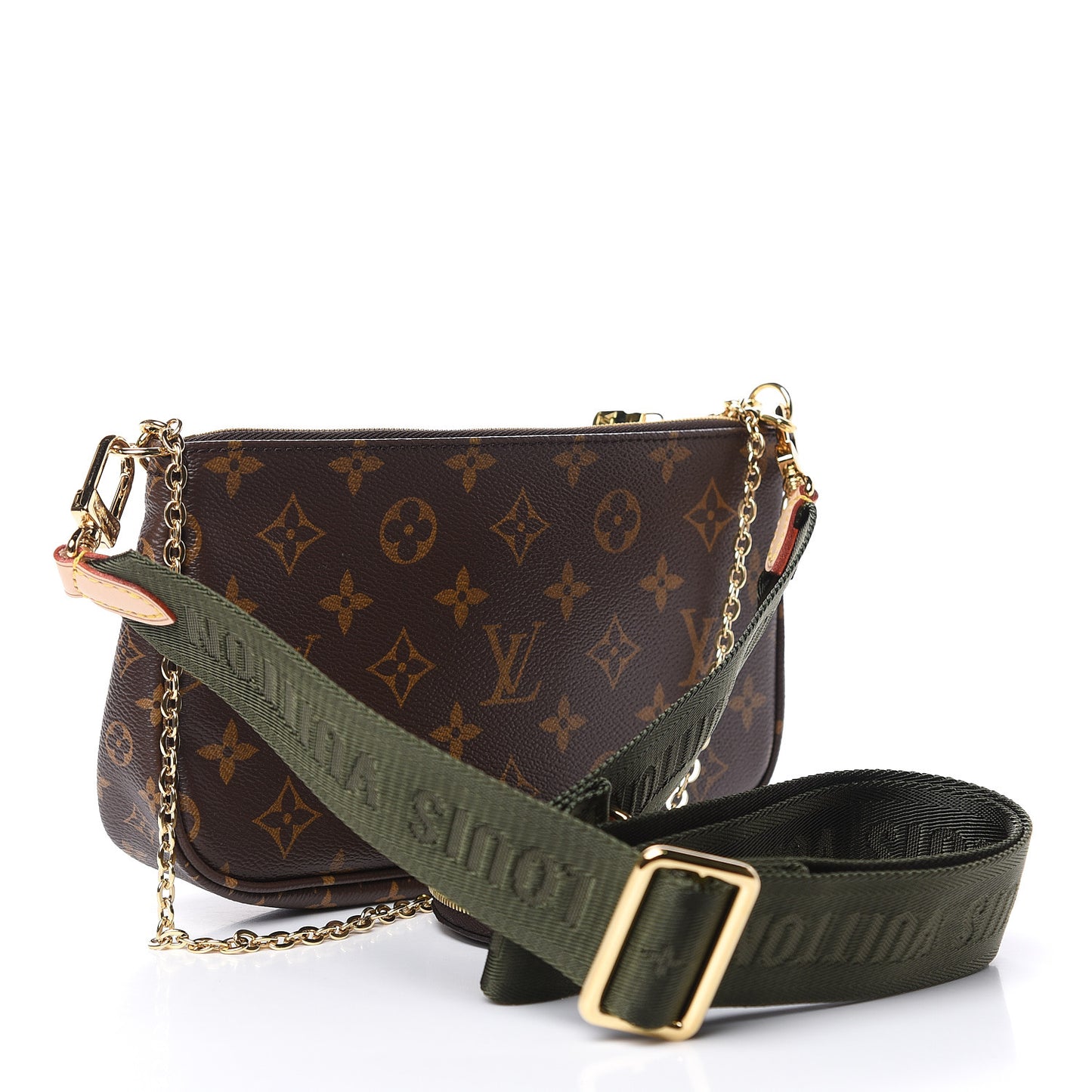 Monogram Multi Pochette Accessories Kaki