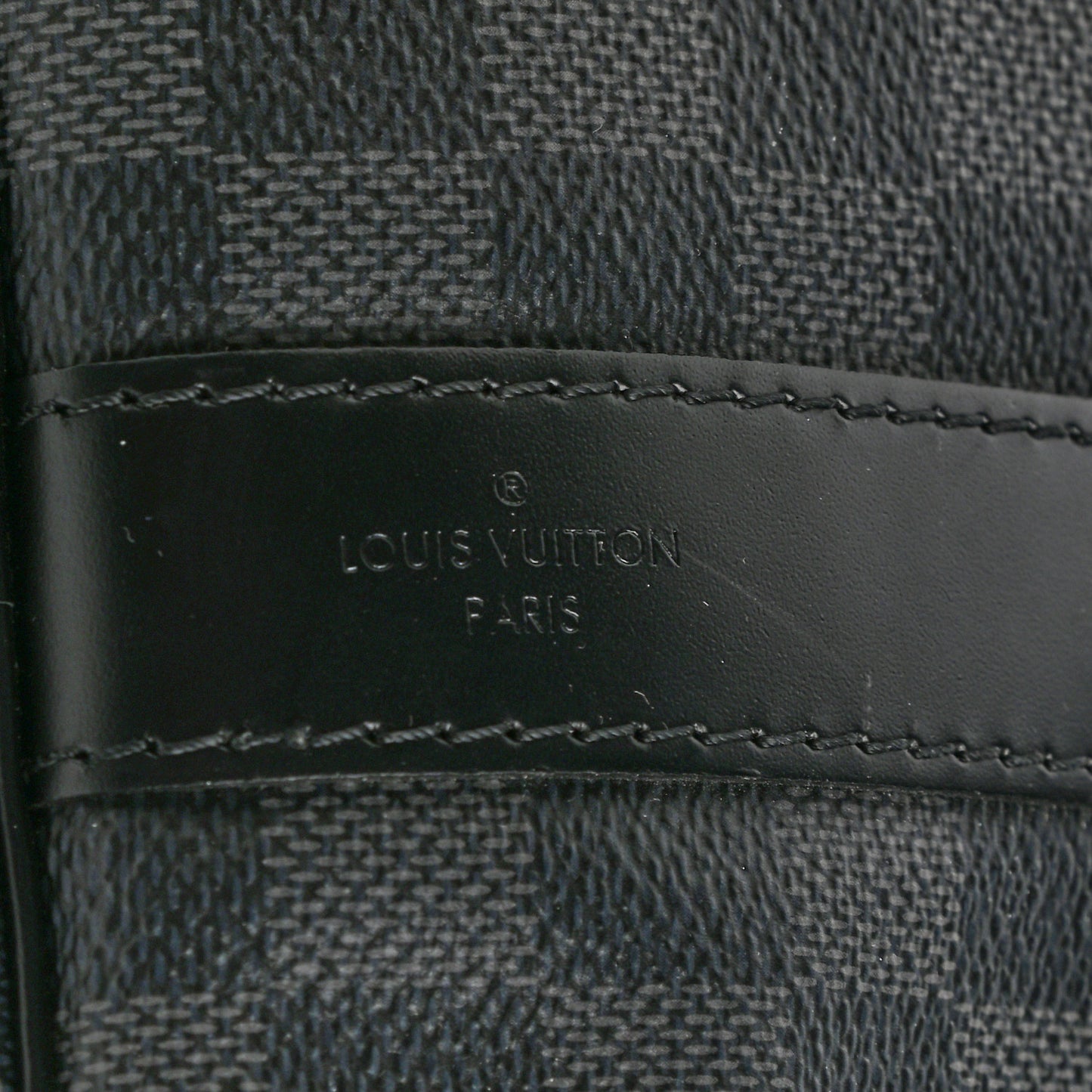 Damier Graphite Keepall Bandouliere 55