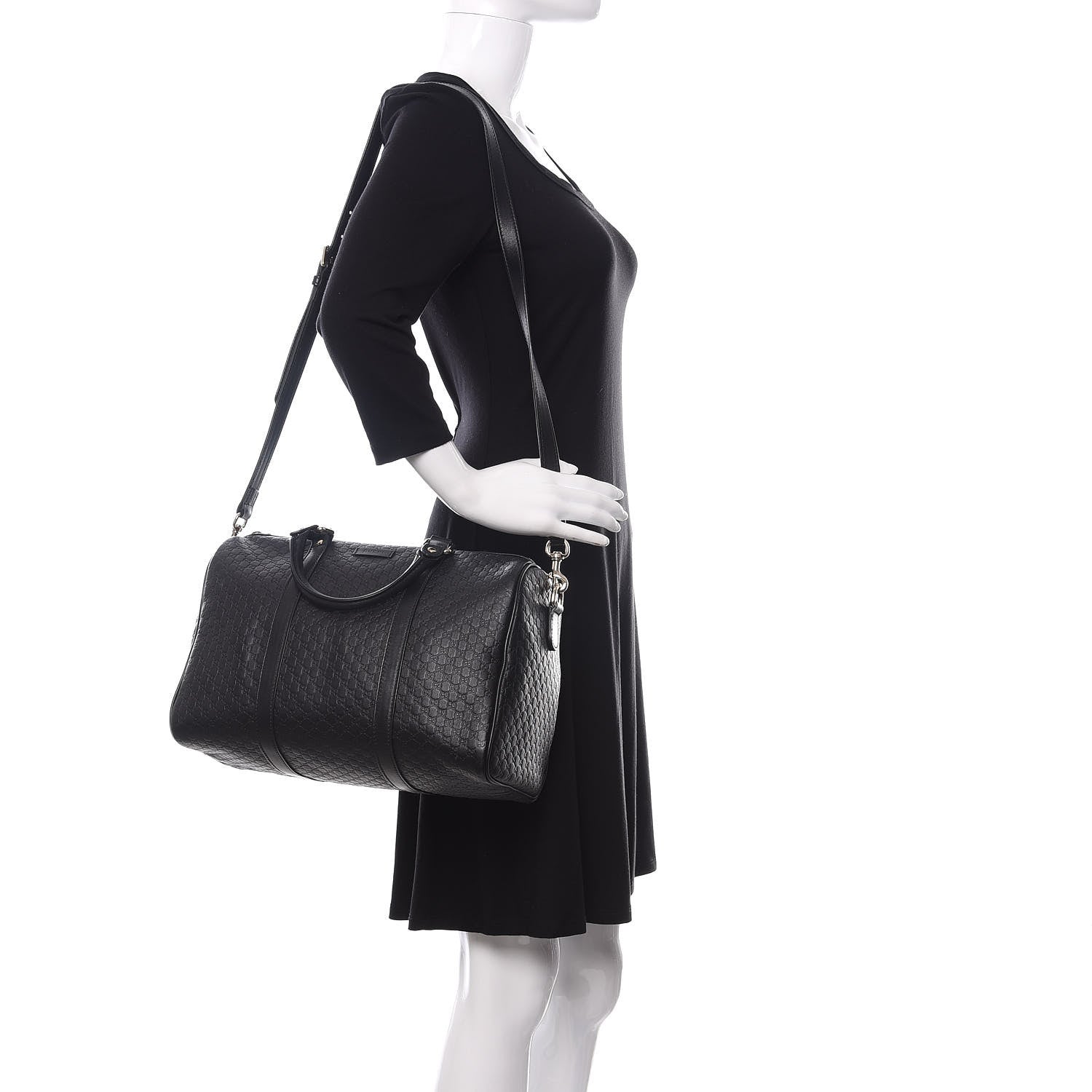 Gucci Microguccissima Medium Joy Boston Black 2 of 10