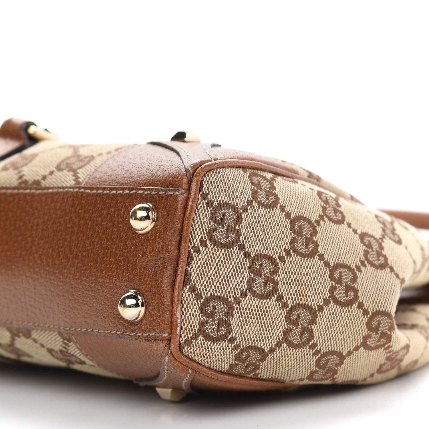 Gucci Monogram Calfskin Bardot Shoulder Bag 9 of 9