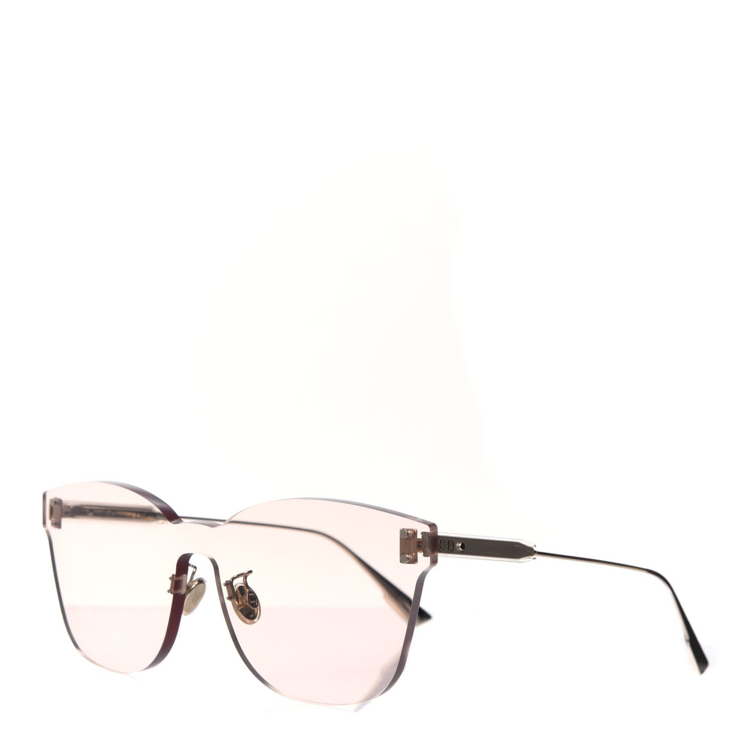 Christian Dior Mirrored Color Quake 2 Sunglasses Gold 1 of 4