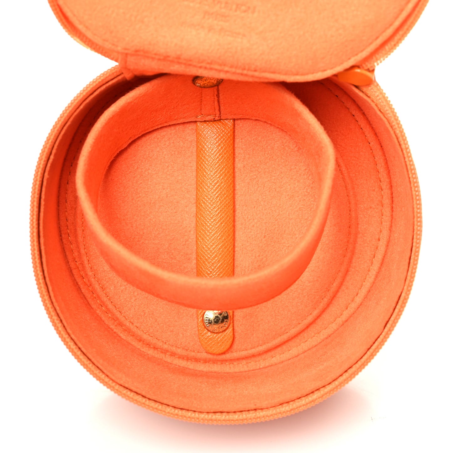 Epi Ecrin Bijoux 12cm Jewelry Box Case Mandarin