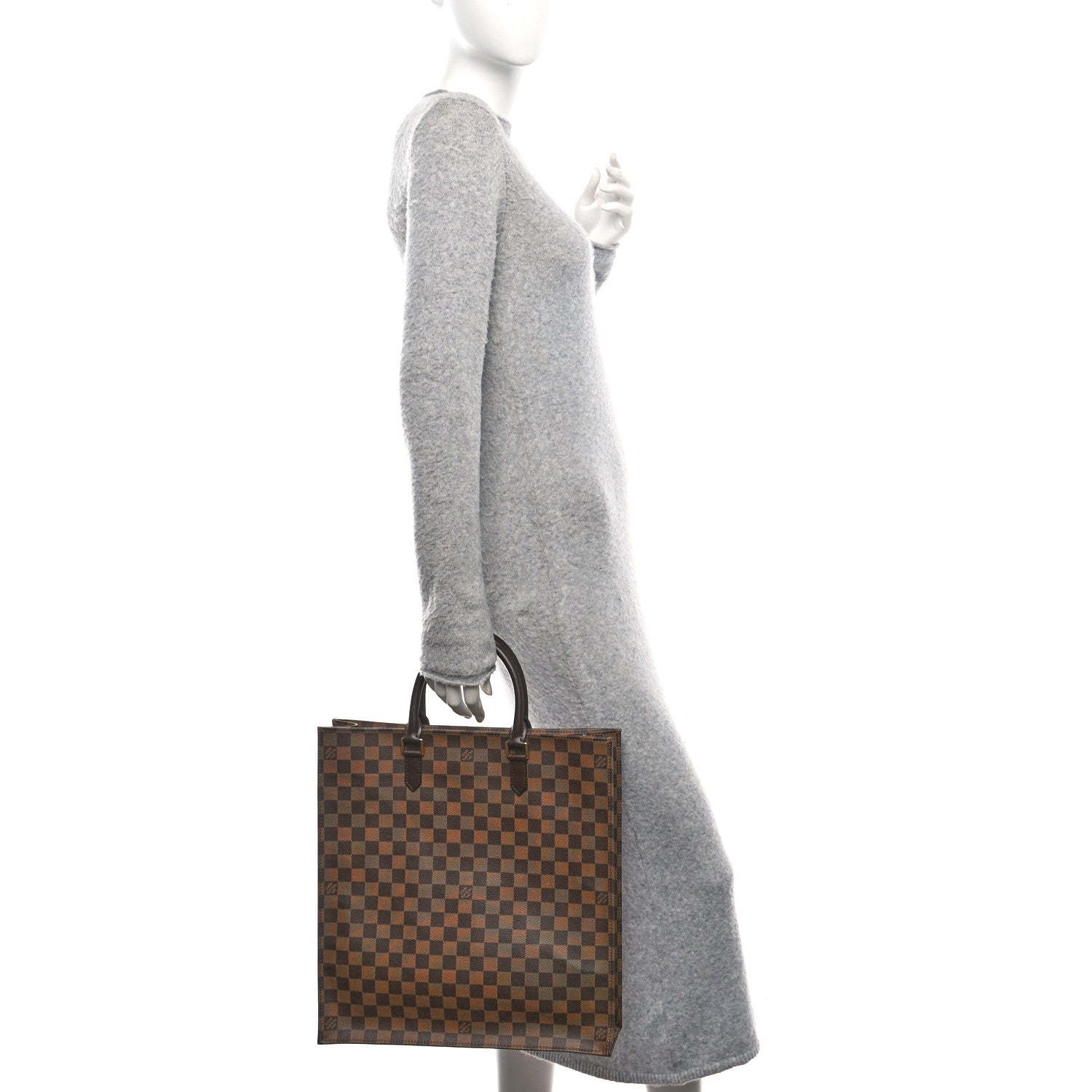 Louis Vuitton Damier Ebene Sac Plat 2 of 10