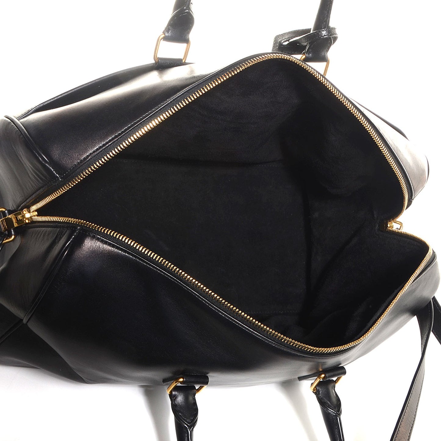Calfskin Classic Duffle 12 Black