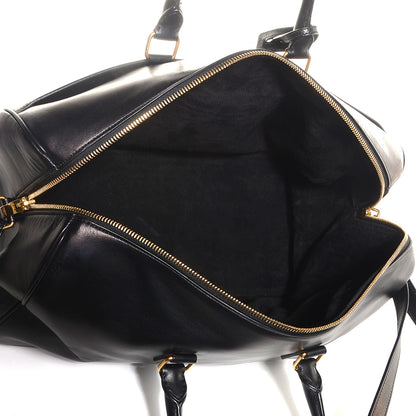 Saint Laurent Calfskin Classic Duffle 12 Black 5 of 11
