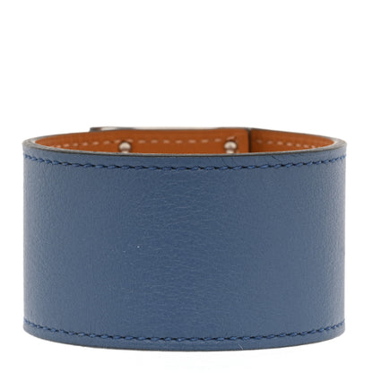 Hermes Swift Kelly Dog Bracelet Bleu Agate 3 of 5