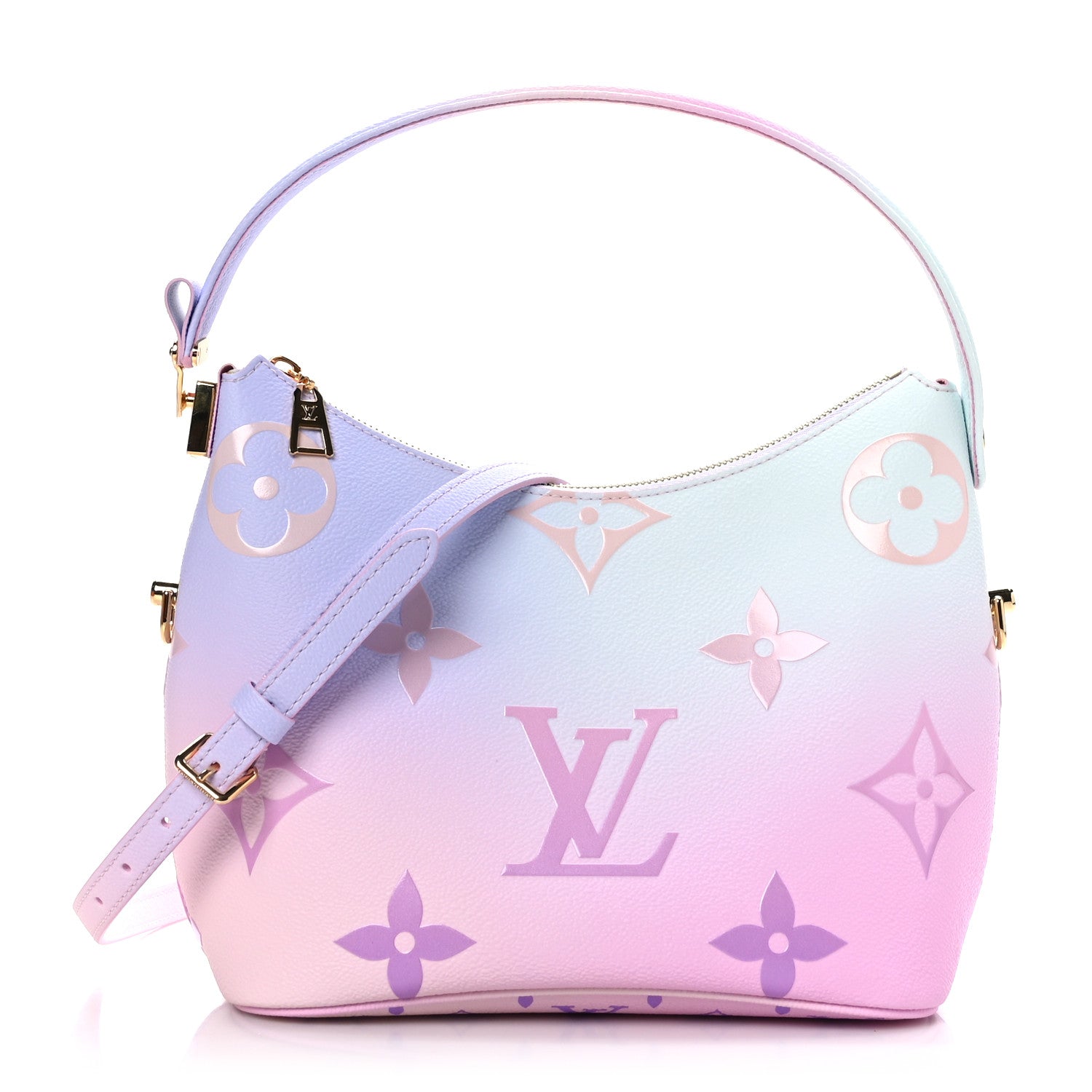 Louis Vuitton Monogram Giant Spring In The City Marshmallow Hobo PM Sunrise Pastel 1 of 8