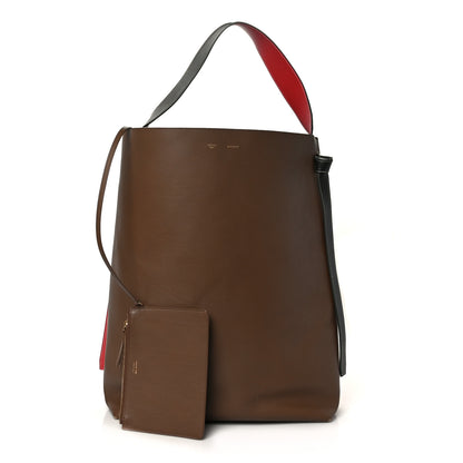 Celine Shiny Smooth Calfskin Twisted Cabas Camel Tan 2 of 14
