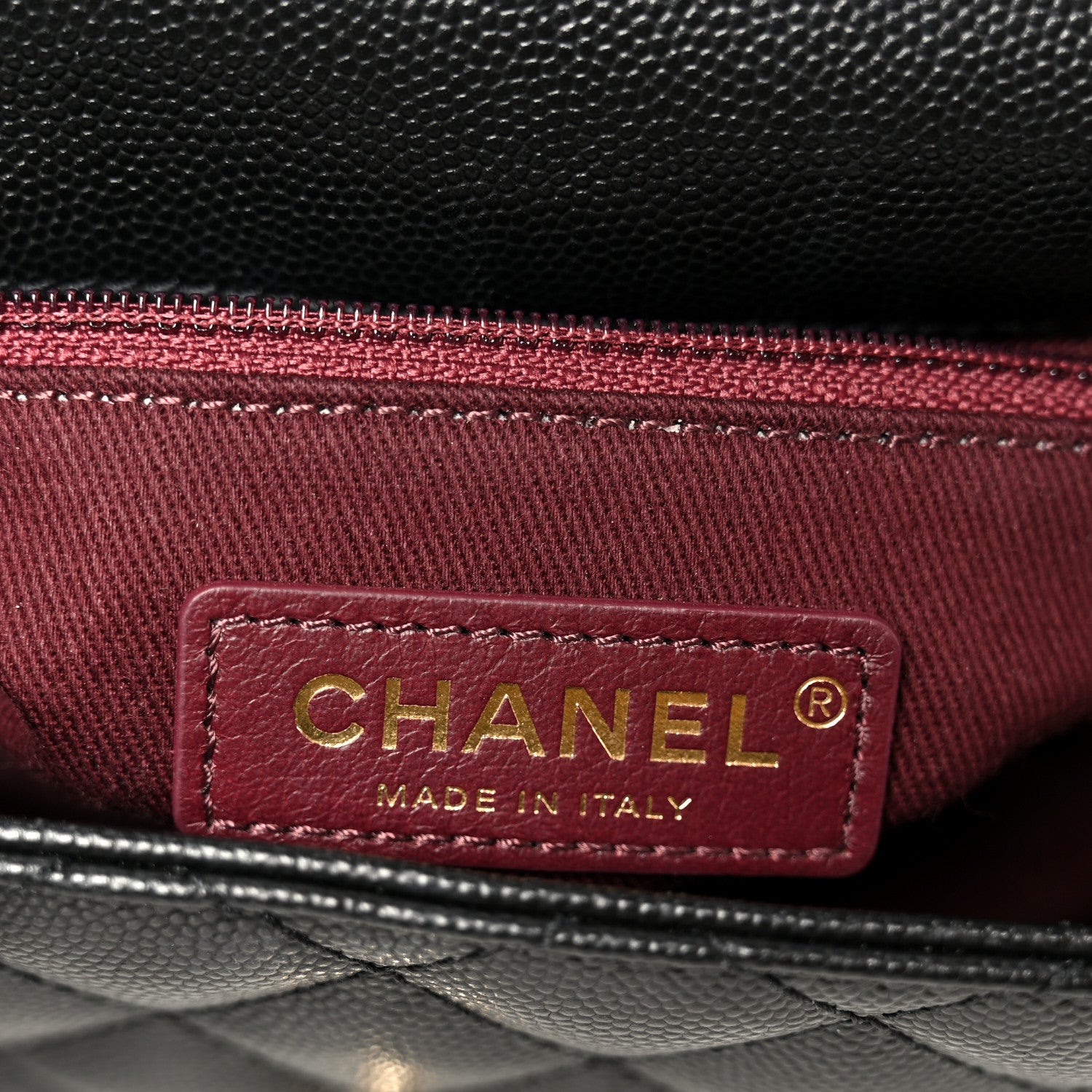 Chanel Caviar Quilted Mini Coco Handle Flap Black 6 of 11