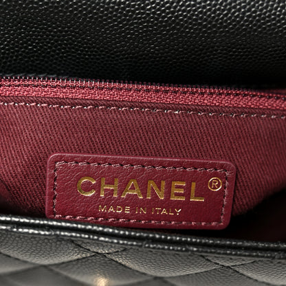 Chanel Caviar Quilted Mini Coco Handle Flap Black 6 of 11