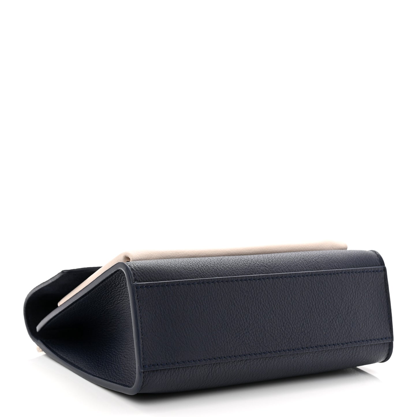 Soft Calfskin Mylockme Chain Bag BB Navy