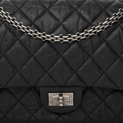 Chanel Aged Calfskin Quilted 2.55 Reissue 226 Flap Black 8 of 12