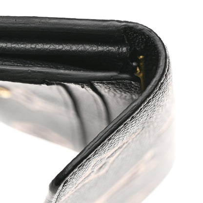 Louis Vuitton LOUIS VUITTON Monogram Empreinte Giant Sarah Wallet Black Beige 7 of 7