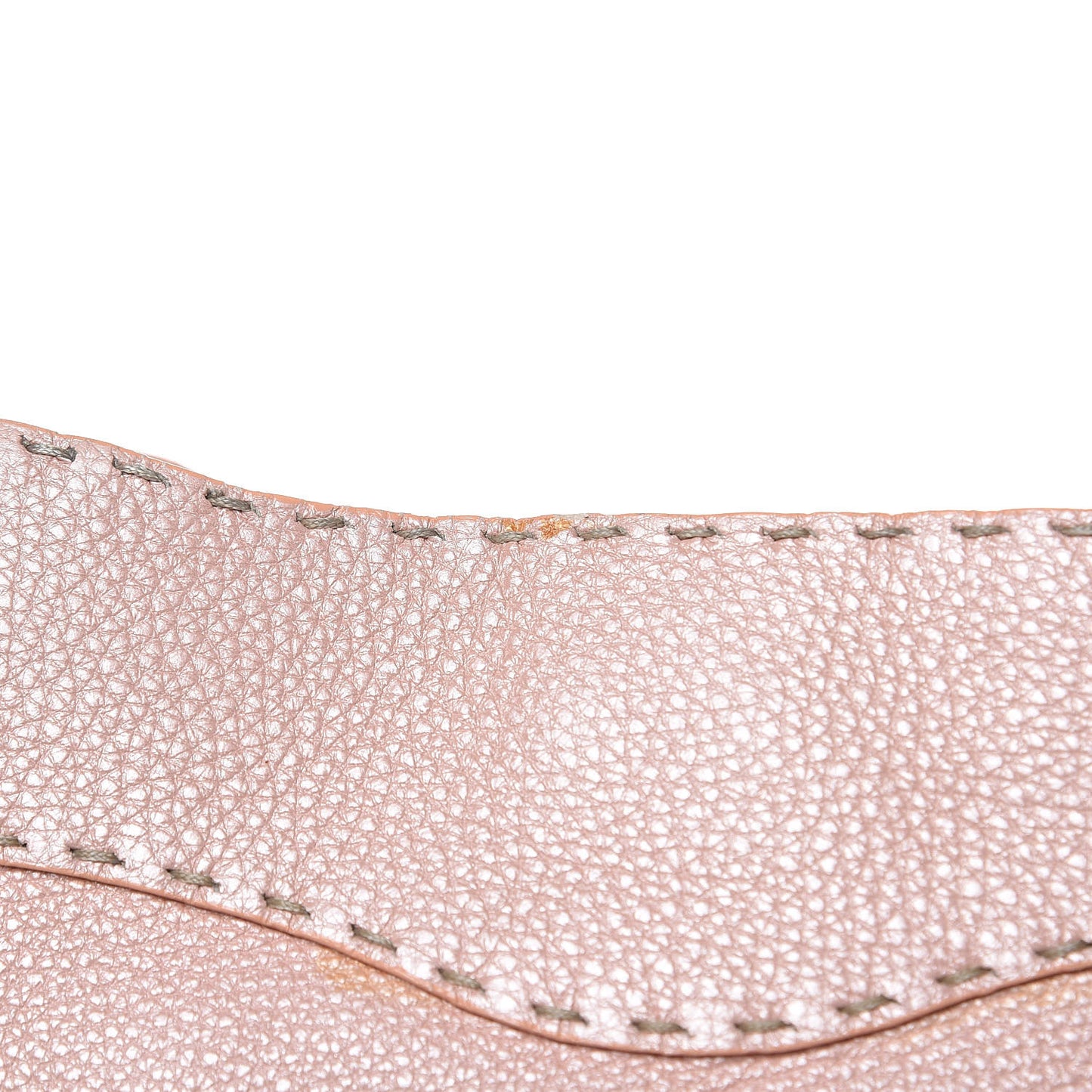 Cuoio Romano Selleria Small Bucket Bag Cipria