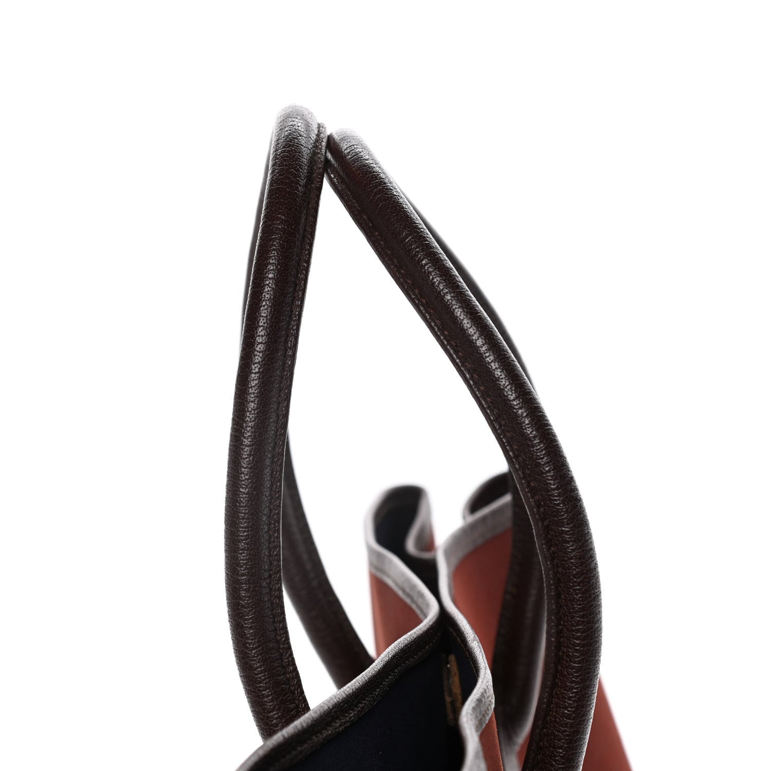 Hermes Toile Buffle Gala Garden Party 30 PM Havane Rouge H 11 of 15