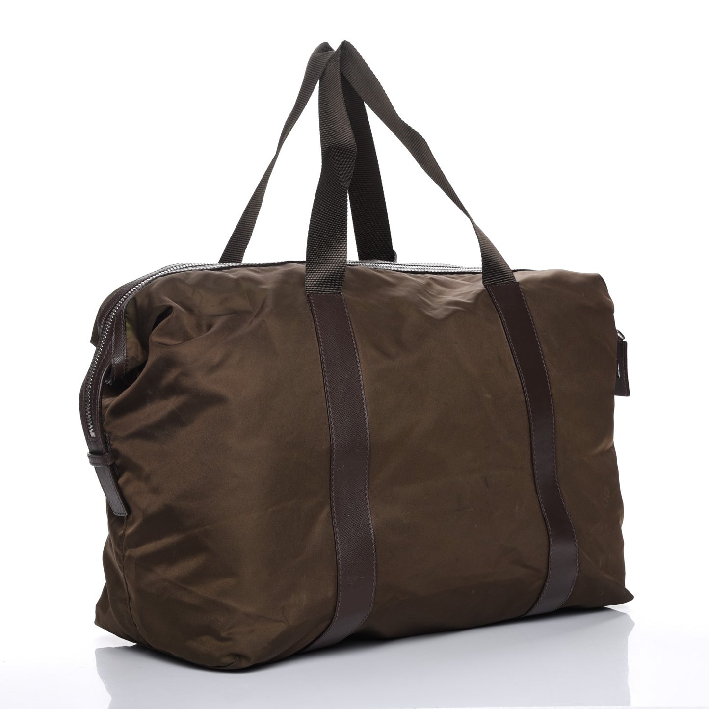 Nylon Vela Large Tote Moro