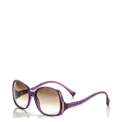 Louis Vuitton Gina Sunglasses Z0533W Violet Glitter 1 of 6