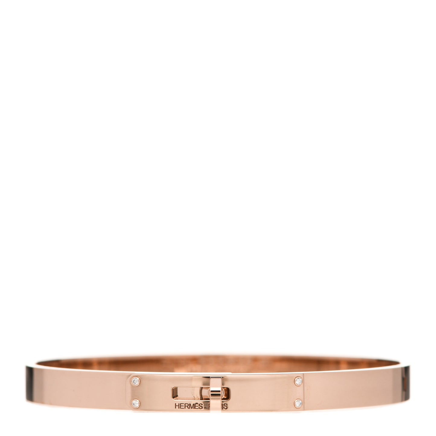 18K Rose Gold Diamond PM Kelly Bracelet SH