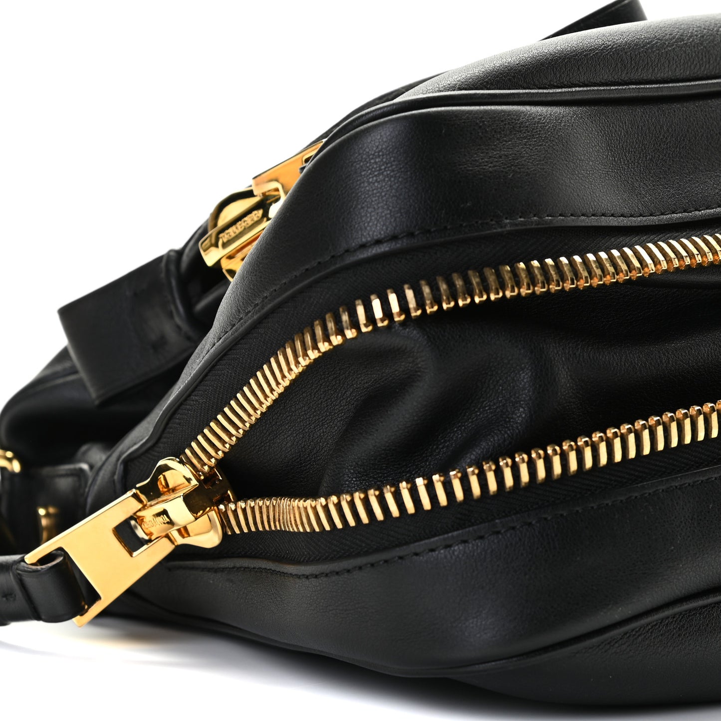 Calfskin Medium Jennifer Crossbody Bag Black