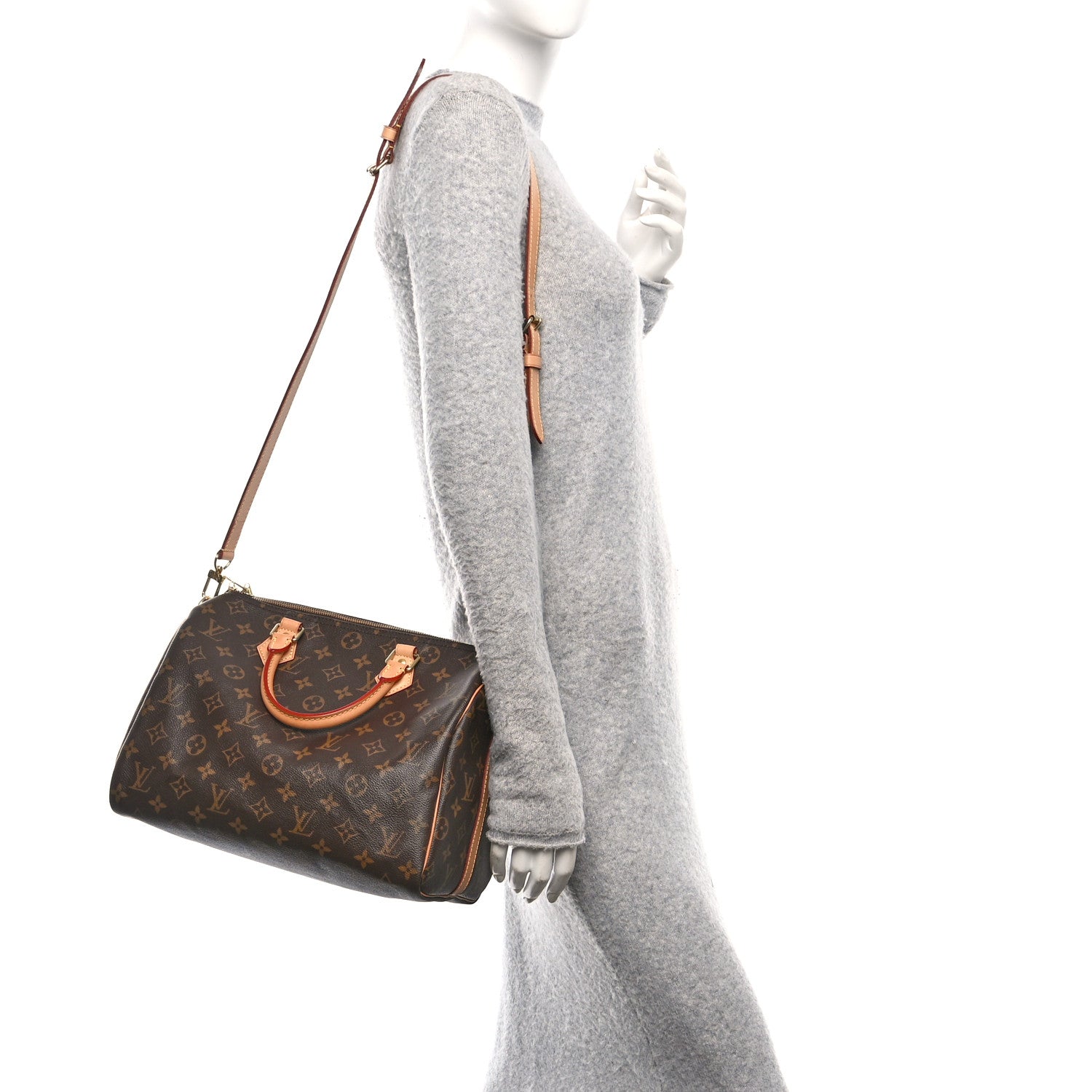 Louis Vuitton Monogram Speedy Bandouliere 30 2 of 10