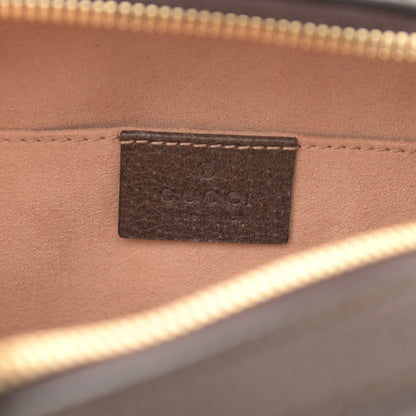Gucci GG Supreme Monogram Mini Ophidia Top Handle Shoulder Bag Brown 7 of 11