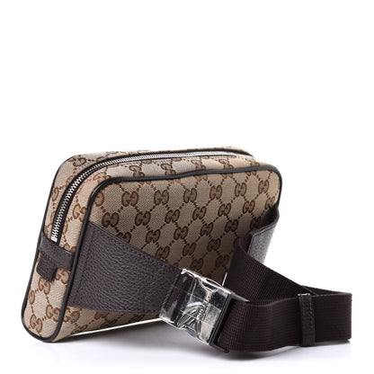 Gucci Monogram Belt Bag Dark Brown 3 of 5