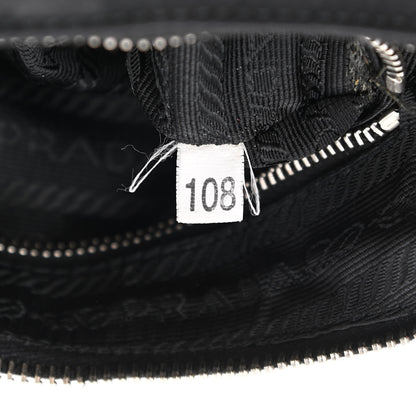 Prada Tessuto Sirio Pochette Black 7 of 10