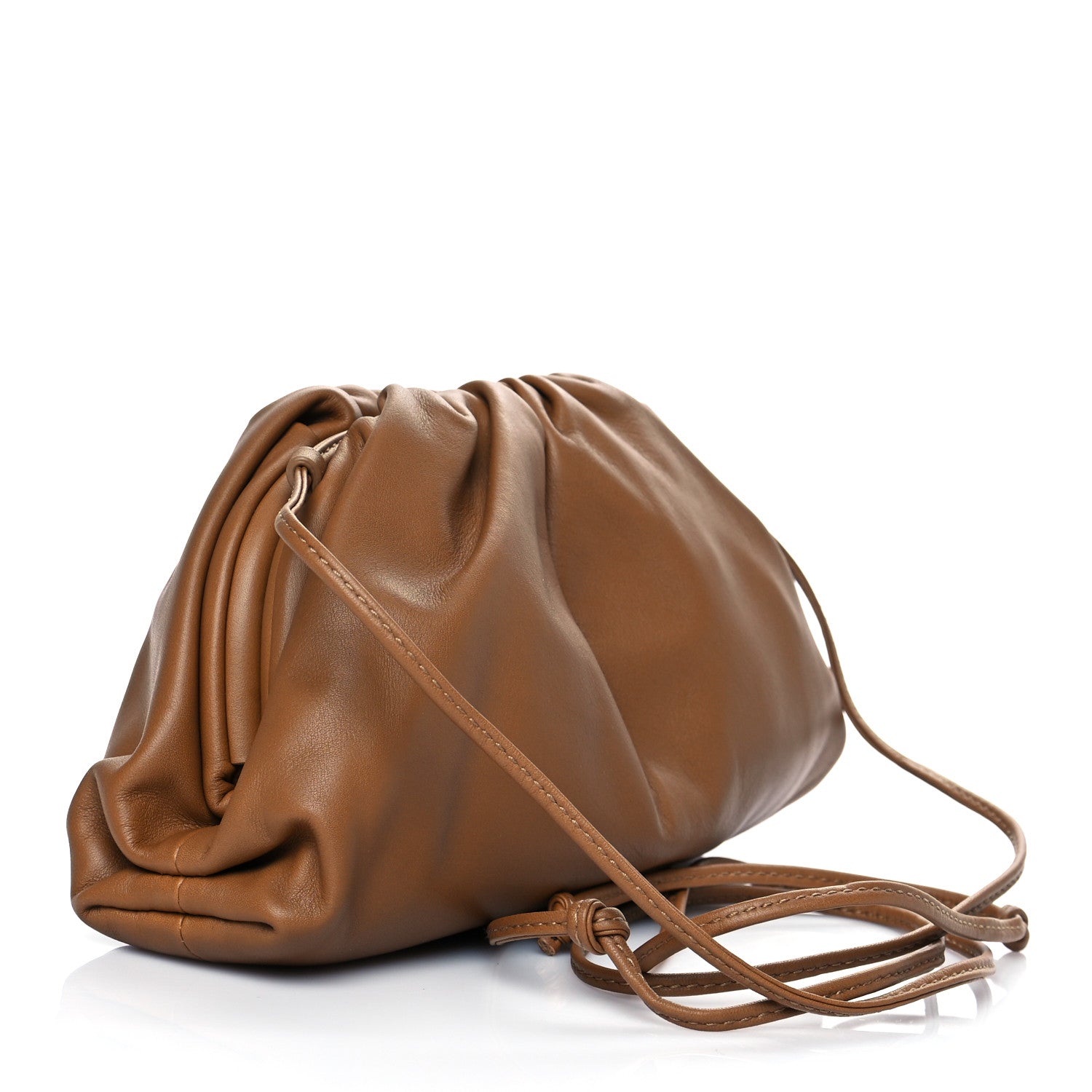 Bottega Veneta Butter Calfskin The Mini Pouch Cammello 3 of 9