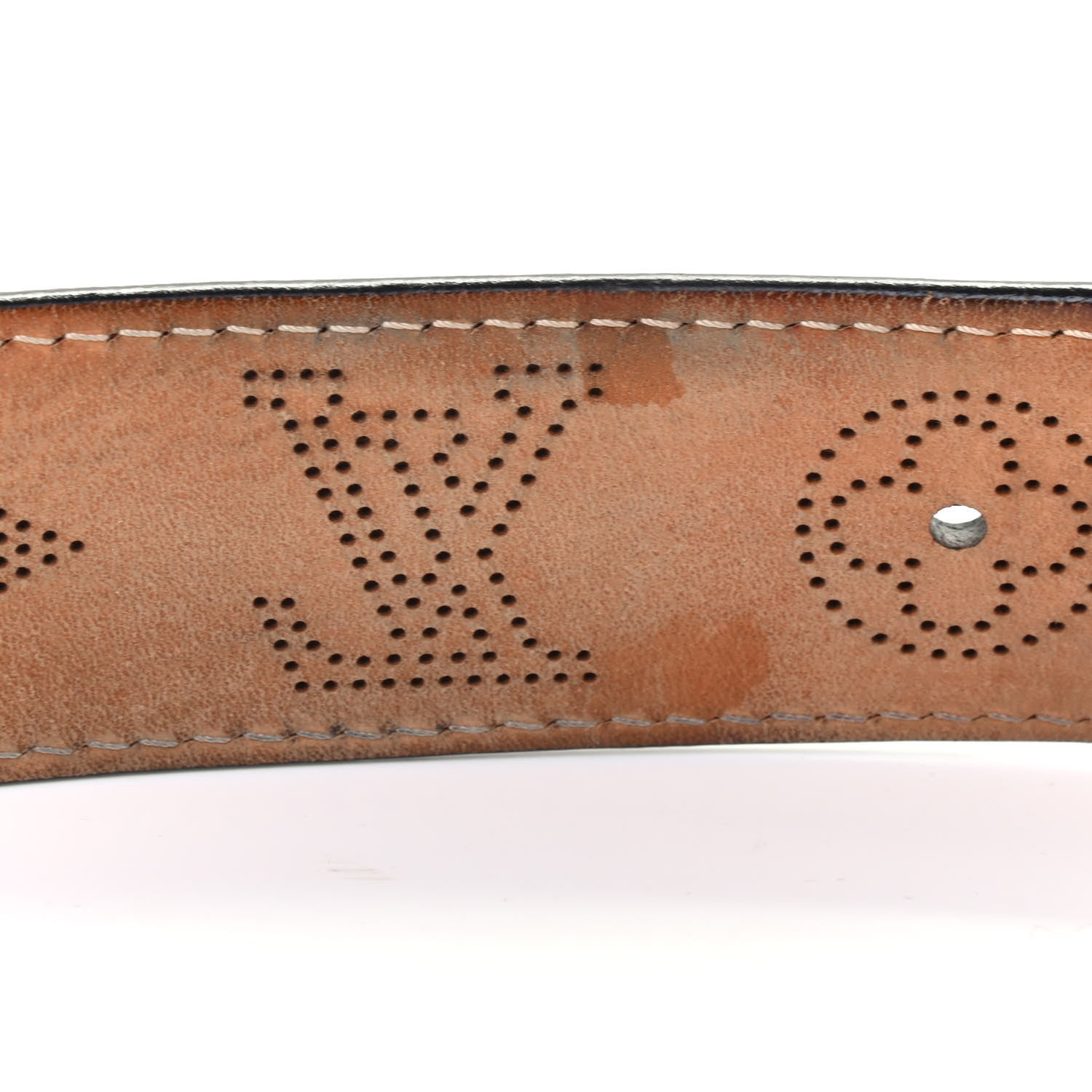 Louis Vuitton Mahina Belt 100 40 Black 6 of 6